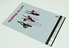 100 12x15 5 Bags Lets Go Shopping Designer Poly Mailers Envelopes Boutique Bags
