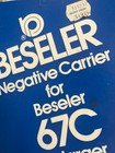 Beseler 6746 Negative Carrier For 67c Enlarger New In Package Vintage