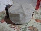 Rare Antique Coal King Canvas leather Coal Miners Cap Oil Lamp Style Nos 1920