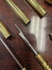 Brass Vintage Set Quilt In A Day Seam Ripper  Snag Nabber   Stiletto W holder