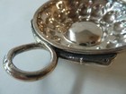 French 800 Silver Wine Taster Tastevin  Snake Handle   mp  Maker