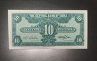 1940 Central Bank Of China 10 Cents Unc Banknote P-226 Sun Yat-sen