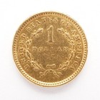 1851 Liberty  1 Gold Dollar