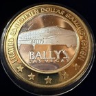     bally s Las Vegas  10 Gaming Token  999 Silver Strike Limited Edition    