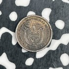 1904 Panama 2 1 2 Centesimos Panama Pill Lot f7534 Silver  Nice Detail  Rim Nick
