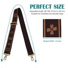 Strap Purse Crossbody Bag Strap Replacement Metal Swivel Hook Shoulder Strap 