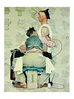 Norman Rockwell The Tattooist Vintage Poster Print Wall Art 18x24
