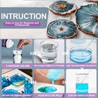 1 1 16oz Kit Epoxy Resin Casting Self-leveling  Crystal Clear   Bubble-free