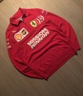 2019 Scuderia Ferrari F1 Rare Team Issue Leclerc Quarter Zip Sweater Formula 1