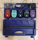 Danelectro Mini Effects Pedal Board W  Case   Cords  Set Of 5 Untested