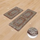 Vintage Red Kitchen Rugs Sets Of 2  Anti Fatigue Kitchen Mats For Floor  