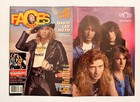 Ozzy Osbourne Band 1988 Zakk Wylde Faces Magazine Pinup Poster 15x11