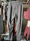 Lululemon Align Hr Pant 25  Leopard Print Leggings Gray Black Womens Size