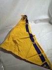 Vintage Boy Scouts Of America Bsa Uniform Scarf Bandana Collectible Yellow Blue