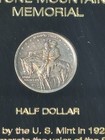 1925 50c Stone Mountain Silver Commemorative Half Dollar Coin In Capital Holder