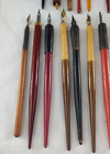 Antique Lot 30 Wood  Dip Pens   Writing   Art   Calligraphy  Nib Holders   Nibs
