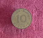 German 10 Pfennig Coin 1971g  lot  brger10pf-1a 