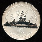 1985 Regina Saskatchewan Fine Silver Medal Canada Cna Rcna Canadian Numismatic