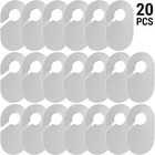20 Pack Clothing Rack Size Dividers Blank Closet Separators For Clothes Baby    