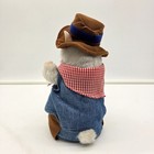 2002 Gemmy Animated Plush Mouse Cowboy Singing Toy Untested As-is - Untested