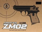 Cyma Zm02 Metal Spring Airsoft Pistol  black      220 Fps