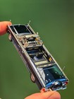 Goc 1 64 Chase Plating Blue Continental X100 Limousine Model Diecast Metal Car