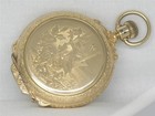 Exquisite 1889 Antique 16s Elgin Boxed Hinge Open Face Convertible  Serviced 