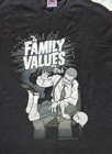 Vintage Family Values Double Sided 2001 Tour T-shirt Never Worn Black Size Xl