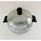 Vintage West Bend Penguin Hot Cold Server Chrome Ice Bucket Bowl Mid Century Mcm