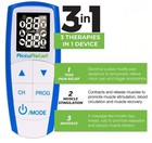 Accurelief 3-in-1 Pain Relief Device Tens Unit Massage Muscle Stimulation Med1