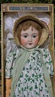 Antique Rare French B  b   Jumeau 10 Bisque Doll In Original Box Markedt  te Jumeau
