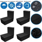 Pinball Machine Dust Cover Polyester Fabric Widebody Anti-uv Waterproof Black