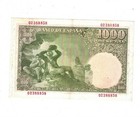 Spain 1949 1000 Pesetas P138a Au