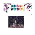 Limited Edition Aceo Art Print  50 Midnight Garden Bonaventure Cemetary Painting