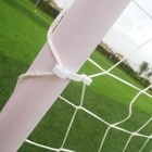 Portable Soccer Goal Net Steel   Pvc Post Frame Backyard Football Training Set