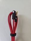 Genuine Beats By Dr Dre 3 5mm Audio Cable Aux Cord L-jack Red Original Oem