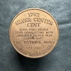 1792 Silver Center Cent Patrick Mint 1997 Pattern Copper Coin Token Medal