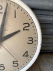 Antique General Electric 2915 17 5    Inch Electric Wall Clock W glass Front