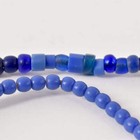 Padre And Russian Blue Bohemian Trade Beads
