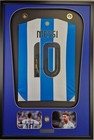 Lionel Messi Argentina 3d Framed Shirt 2024-25 Hand-signed With Certificated Coa
