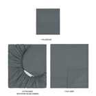 Mainstays Super Soft Brushed Microfiber Bed Sheet Set soothing Gray twin-xl  3 