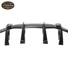 Rear Bumper Diffuser Fits 20-25 Chevy Corvette C8 Lip Carbon Fiber Print Abs