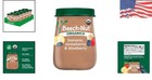 Nutritious Organic Baby Food  Banana  Strawberry   Blueberry Puree  10 Count