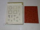 Stampin up Postage Collection Clear-mount Stamp Set  129240  New Frames model T 