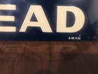 1955 Sunbeam Bread Metal Sign Dated A-m 4-55  allen- Morrison Lynchburg Va  Nice