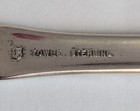Set Of 6 Towle  silver Flutes  Sterling Silver Flat Handle Butter Spreaders