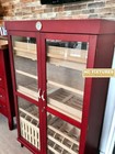 Large Cherry Cigar Humidor Cabinet