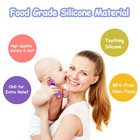 Baby Teething Toys  Food Grade Silicone Teether For Babies 3 6 12 18 Months  Tv