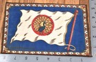 Vintage Burma Burmah Flag Cigar Cigarette Premium Tobacco Felt Flannel Quilt