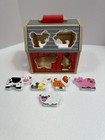 Melissa   Doug Take Along Sorting Barn Wooden 5 Of 10 Pieces Missing Read Desc